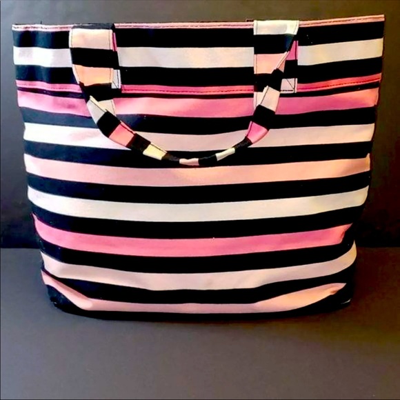 Victoria Secret’s “Hello Bombshell” Striped Tote Bag - Picture 10 of 11